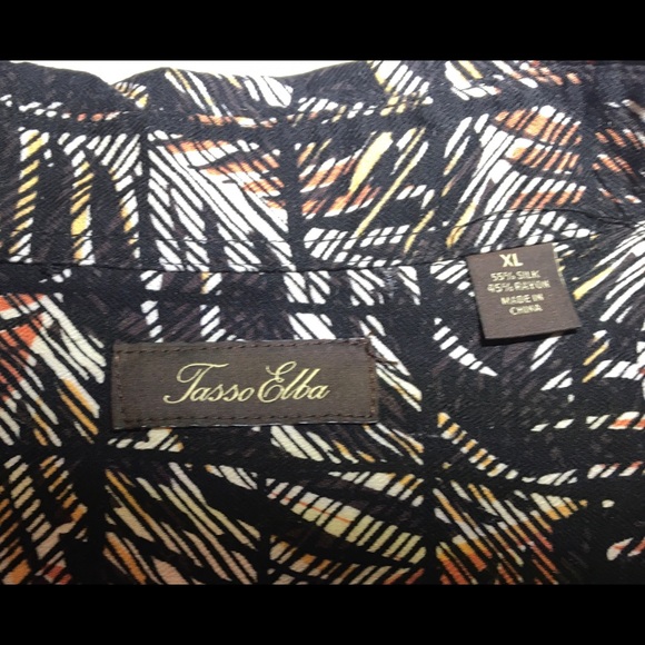 Tasso elba Men’s Button Down XL - Picture 3 of 3